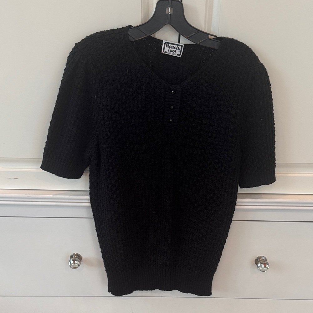 Women's Black Sweater by Keneth too!